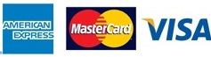 Visa Mastercard Amex Logos